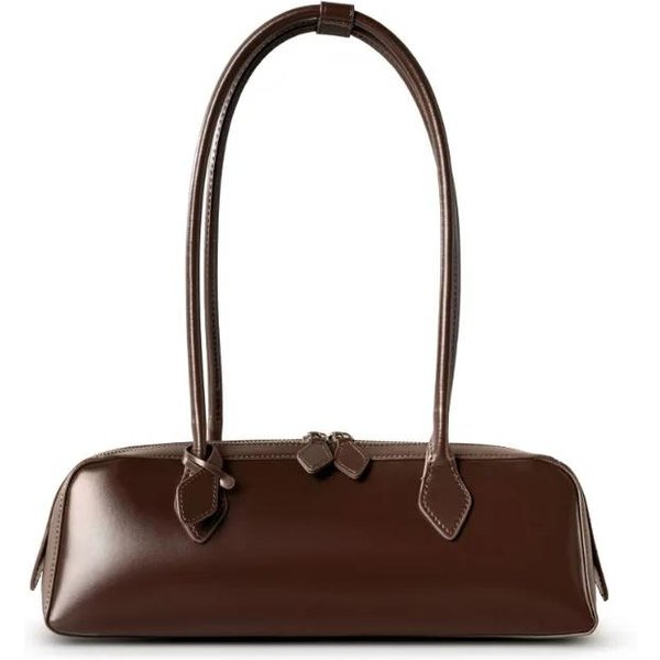 Torba Damska Z Prawdziwej SkóRy KoreańSka Luksusowa Torba Vintage DłUga Torba Na Ramię Torebki Damskie Pod Pachę Torba Torba Na Zakupy 33X10X11Cm-image