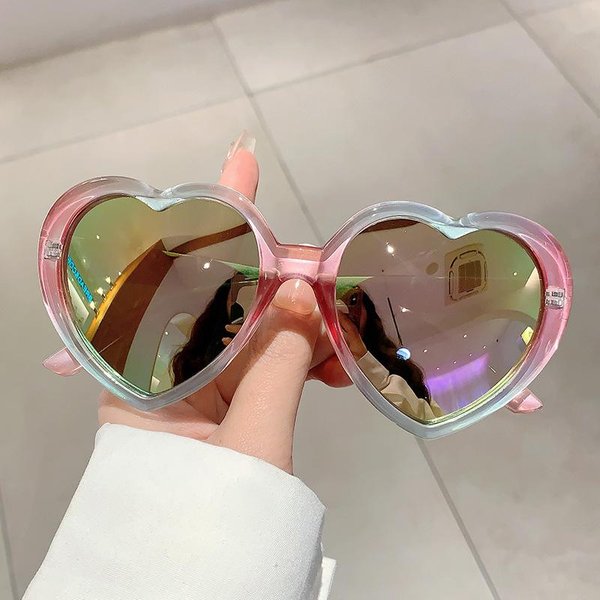 Klasyczne Oversize Urocze Okulary PrzeciwsłOneczne Serce MiłOśCi Okulary Damskie Modne Stylowe Luksusowy Styl Projektanta Styl Popularne Okulary PrzeciwsłOneczne Elegancka Dama As The Picture-image