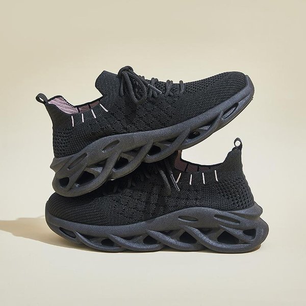 Zapatos Voladores Nuevos Zapatos Deportivos De Verano Para Estudiantes Fitness Running Ocio Elevadores Y Transpirables 40 Black-image