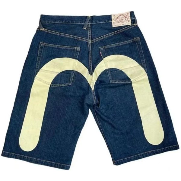 Pantalones Cortos Vintage Roguewave Y2K Harajuku Hip Hop Estampado Holgados Vaqueros Gimnasio Verano Nuevo Hombre Y Mujer GóTico Pantalones Cortos De Baloncesto Streetwear L-image
