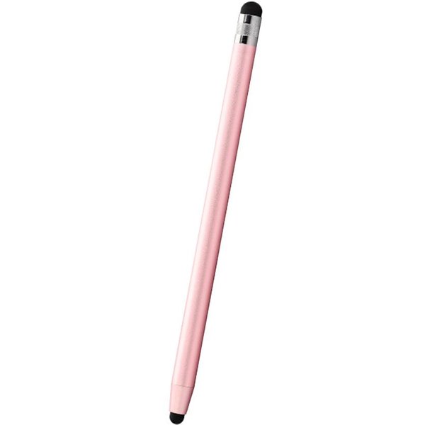 LáPiz óPtico Para Pantallas TáCtiles 2 En 1 Puntas De Goma LáPiz óPtico Capacitivo Oro Rosa-image