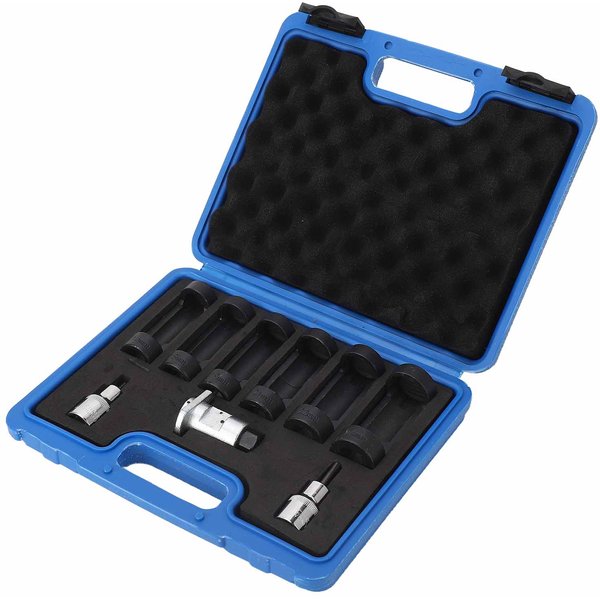 Juego De Vasos Para Tuerca De Amortiguador Con Accionamiento De 12 Puntas FáCil ExtraccióN 16 Mm 18 Mm 19 Mm 21 Mm 22 Mm 24 Mm Ajuste Universal-image