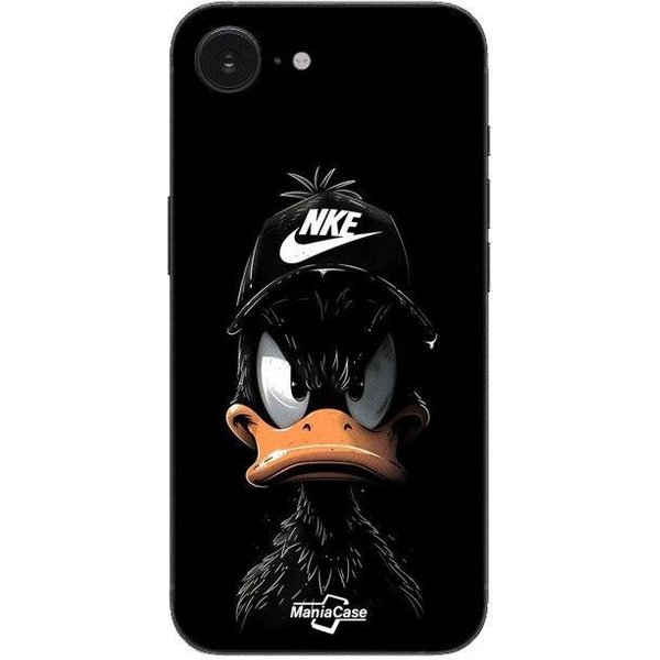 Funda Maniacase Para Iphone 16E Nike Black Donald Negro-image