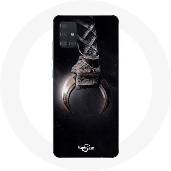 Funda - Maniacase - Samsung Galaxy A71 - Flexible - Negra - Caballero Luna Batman-image