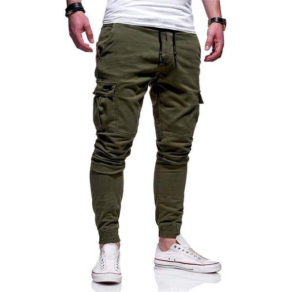 Pantalones Militares Para Hombre Impermeables De Alta Calidad Pantalones TáCticos Para Exterior Senderismo Pantalones Deportivos Multibolsillo Pantalones Cargo Pantalones De Trabajo Pantalones Deportivos 4XL Verde-image