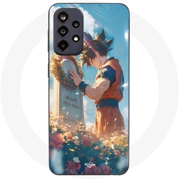 Funda Maniacase Para Samsung Galaxy A52 4G Akira Toriyama Son Goku Falls-image