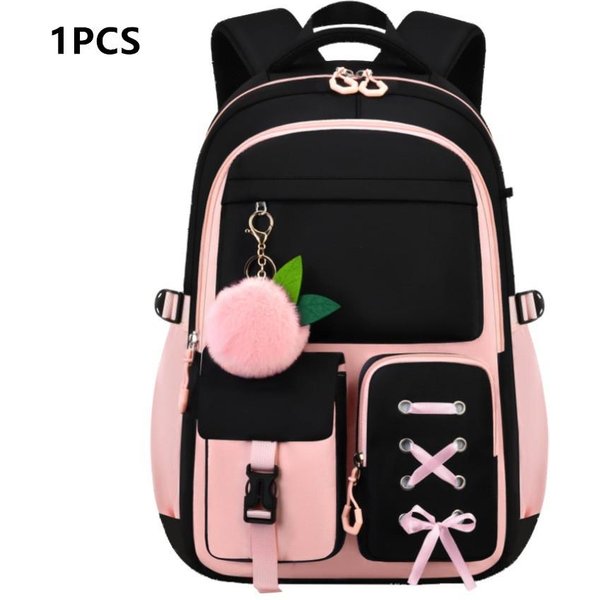 Nuevo Set De 3 Piezas Mochila Escolar Para Adolescentes Mochilas Para NiñAs Gran Capacidad Linda Mochila Escolar Para NiñOs Estudiante De Primaria Y Secundaria-image