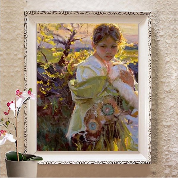 Kit De Pintura De Diamantes 5D DIY Punto De Cruz Bordado De Diamantes Mosaico Manualidades Con PedreríA DecoracióN Regalo Full Square 20X30CM-image