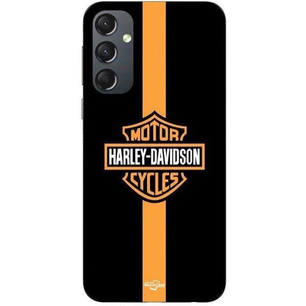 Etui Na Telefon - Maniacase - Samsung Galaxy S23 FE - Silikon - Czarny - Harley Davidson-image