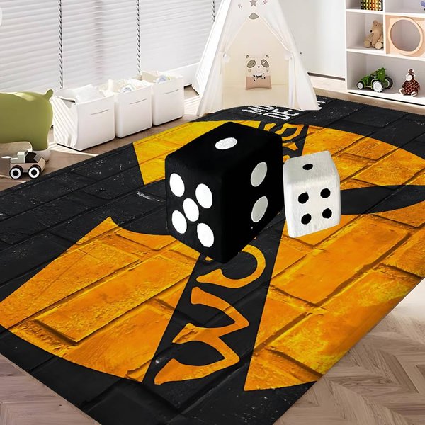 Grupa Hip Hopowa Wu Tang Mata ŁAzienkowa PokóJ DziecięCy Dekoracja Sypialni Balkon Mata WejśCiowa AntypośLizgowa Salon Dywanik Powitalny 40X60 Cm-image