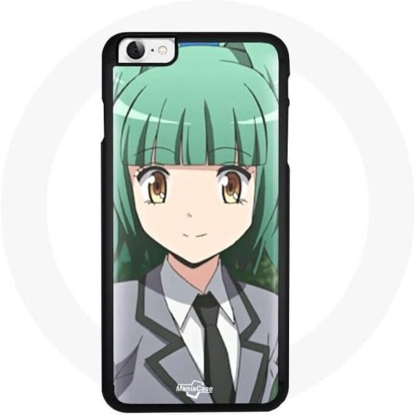 Funda - Maniacase - Iphone 4 - Chibi Kaede Kayano - Silicona - Flexible Negro-image