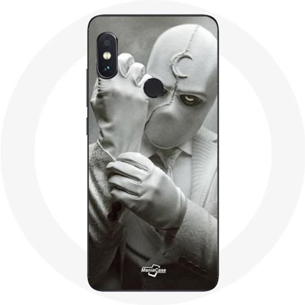 Funda - Xiaomi - Redmi Note 5 Pro - Flexible - Negro - Caballero Luna Batman-image
