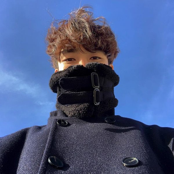 Zimowy DwurzęDowy WełNiany PłAszcz MęSki, śRedniej DłUgośCi WełNiana WiatróWka, LuźNy MęSki PłAszcz Z WełNy JagnięCej W Stylu KoreańSkim M-image