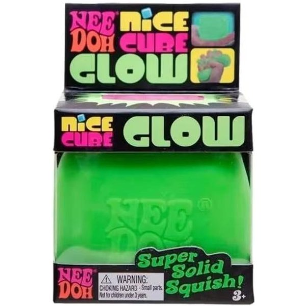 Nowa Kostka Needoh Nice Z MateriałU Maltolozowego Squishy Zabawka Do RozłAdowania Stresu Powolny OdbióR PiłEczka Squishy Zabawka Fidget Do Ugniatania Prezent Na Imprezę Green-image