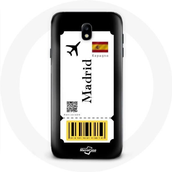 Funda Para Samsung Galaxy S4 Billete De AvióN Madrid EspañA-image