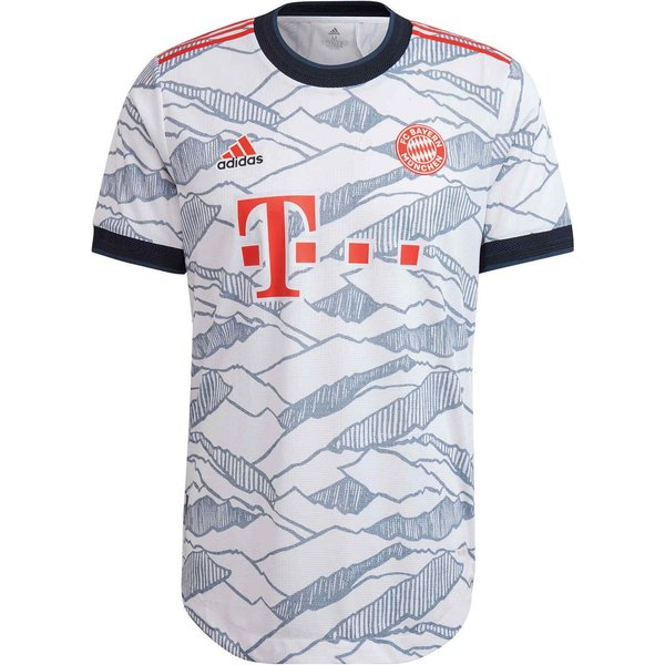 Camiseta De FúTbol Adidas Bayern MúNich Negra Para Hombre Blanca L-image