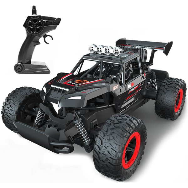 SamochóD Zdalnie Sterowany, 2,4 Ghz, Szybki, Elektryczny Pojazd Terenowy 4WD Z OśWietleniem, 3 Akumulatory 1 Battery-image