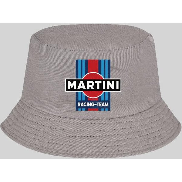 Sombrero De Pescador Estampado Maitini Sombrero De Pescador Estilo Retro De Carreras Unisex Sombrero Diario Estilo Streetwear Y Hip-Hop Gray-image
