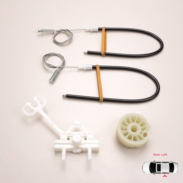 BWR5193 Kit De ReparacióN Elevalunas Trasero Izquierdo Para Fiat Abarth Punto Grande Evo MK3 199 2005-2024 5 Puertas 51723328-image