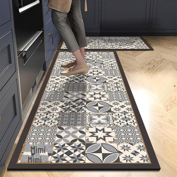 Alfombrilla De Cocina De Barro De Diatomeas Resistente Al Agua Y Al Aceite: Absorbente, Antideslizante Y Que No Se Lava-image
