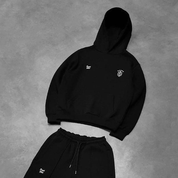 Europejski I AmerykańSki Styl Uliczny, Personalizowana Bluza Casual Z Kapturem M Gray-image