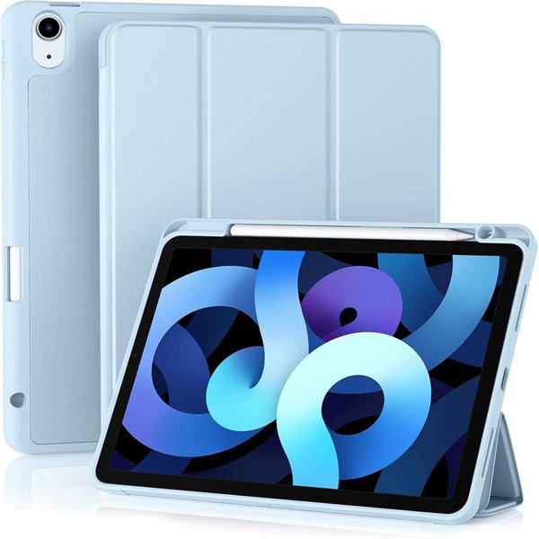 Do Ipad 11 A16 11. Generacji 11'' Etui Magnetyczne Klapka Smart Pokrowiec Na Tablet Do Ipad 10 10. Generacji 10.9 Cala Etui Na OłóWek Ipad A19 12Th Gen Gray-image