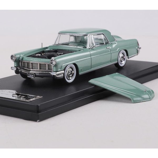 Gfcc 1:64 1956 Lincoln Continental Mark Ii Coche De Juguete Modelo De AleacióN Fundida A PresióN Verde-image