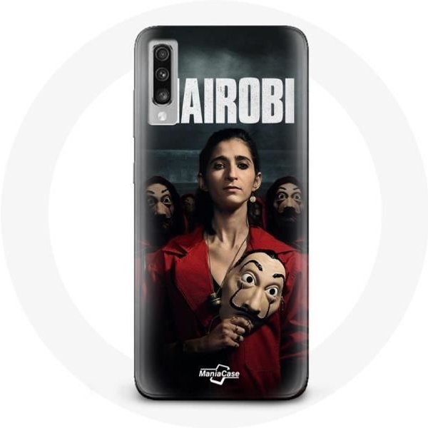 Coque Pour Samsung Galaxy A50 La Casa De Papel Nairobi Saison 4-image