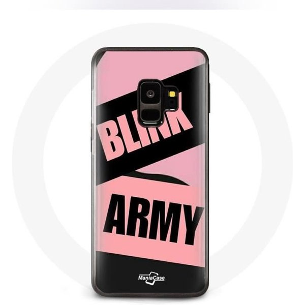 Funda Para Samsung Galaxy S9 BTS Army Y Blackpink Blink Rosa Negro-image