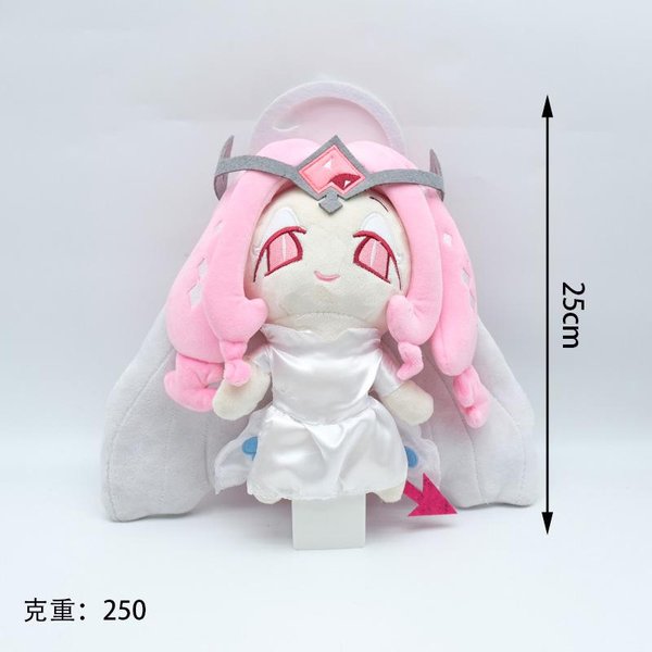 Peluche De 25 Cm De Cookie Run Kingdom MuñEco Relleno De Galleta Vainilla Pura Juguetes De Peluche De Galleta De AzúCar Eterna DecoracióN Para El Hogar Regalos De Navidad-image
