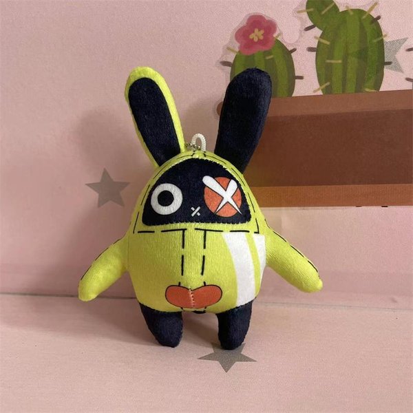 Juguete De Peluche De Personaje De Juego Anime Cosplay Zenless Zone Zero El Bangboo TiburóN Lindo Suave MuñEco Relleno Colgante DecoracióN-image