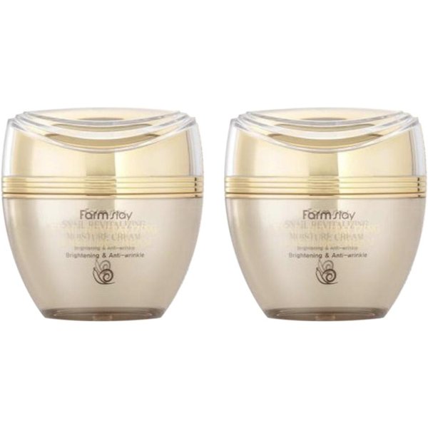 Farma Stay RewitalizująCy Krem NawilżAjąCy Ze śLimakiem 50 Ml (3 Opcje) 2Pcs White-image