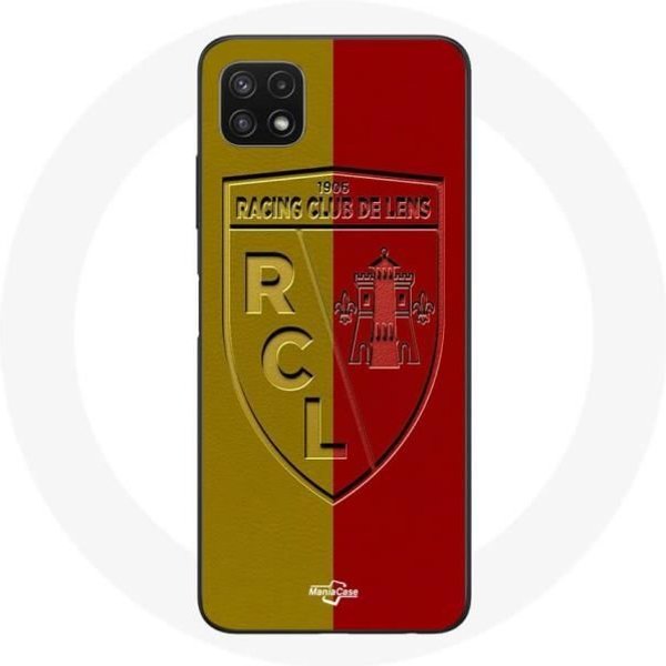 Funda - Lente Rcl - Samsung Galaxy A22 5G - Flexible - Amarillo Y Rojo - Logo Amarillo-image