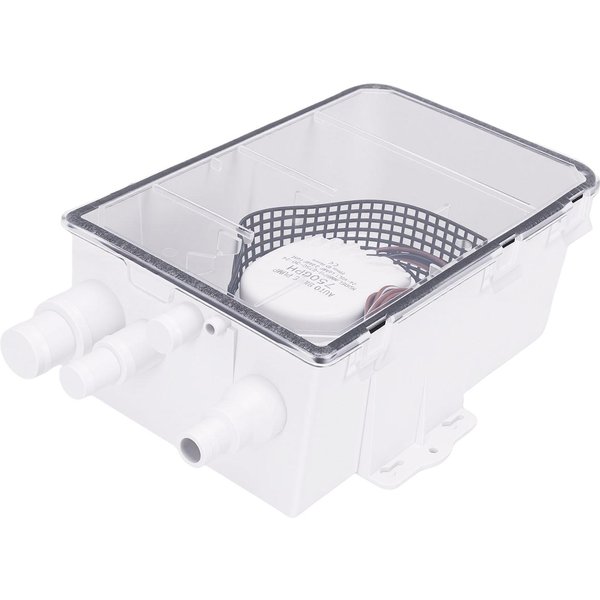 Bomba De Achique Para Ducha Con DiseñO De Entrada MúLtiple, Arranque AutomáTico, 750 Gph, Bomba De Achique Para Ducha Marina De Barco Para Autocaravana-image