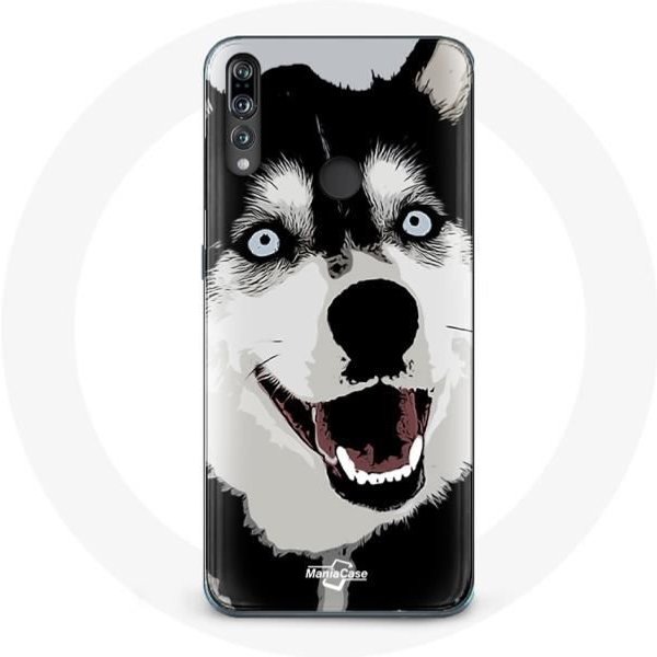 Funda - Husky Siberiano - Huawei P30 Lite - Flexible - Negra - ProteccióN-image