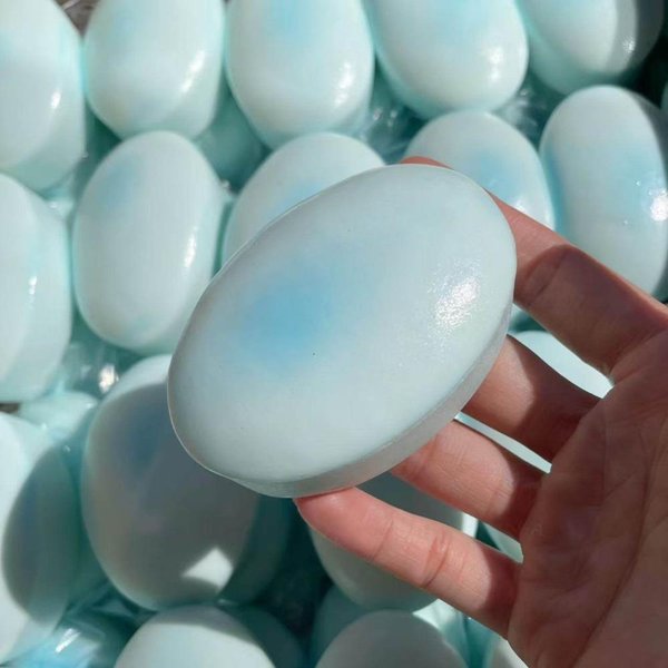 Zabawki Kreatywne DIY Montaż Squishy Sernik Fidget Toy Powoli RosnąCa MięKka Zabawka Antystresowa Mini Zabawny Prezent Prezenty ŚCiskanie Stymulacja Sensoryczna Niebieski-image