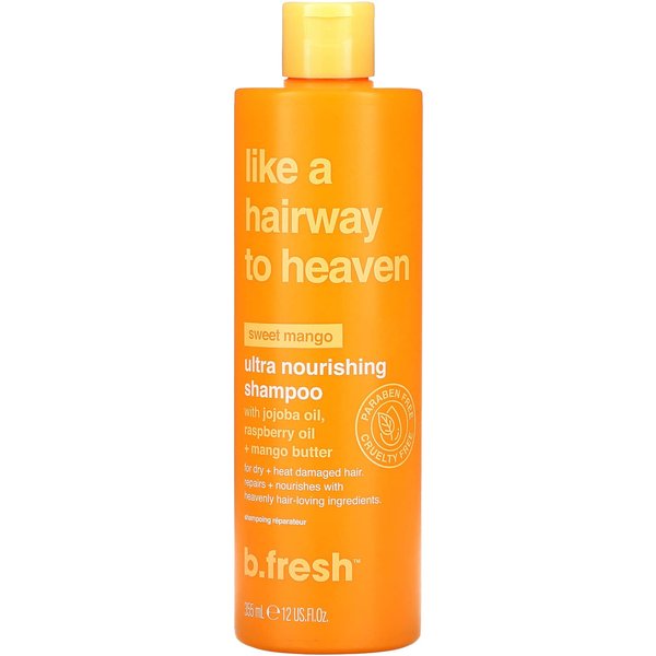 B.Fresh, Champú Ultra Nutritivo, Para Cabello Seco Y DañAdo Por El Calor, Mango Dulce, 12 Fl Oz (355Ml)-image