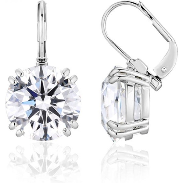 Pendientes De Aro Colgantes Millenia Swarovski 5628351 5628351 White-image