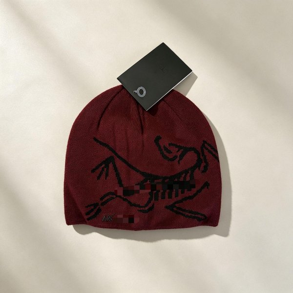 Zimowa Czapka Dzianinowa Dla MężCzyzn I Kobiet, CiepłA, Termiczna, Czapka Typu Beanie, Haft Z Literą, MięKka, Casualowa, Outdoorowa Black-image