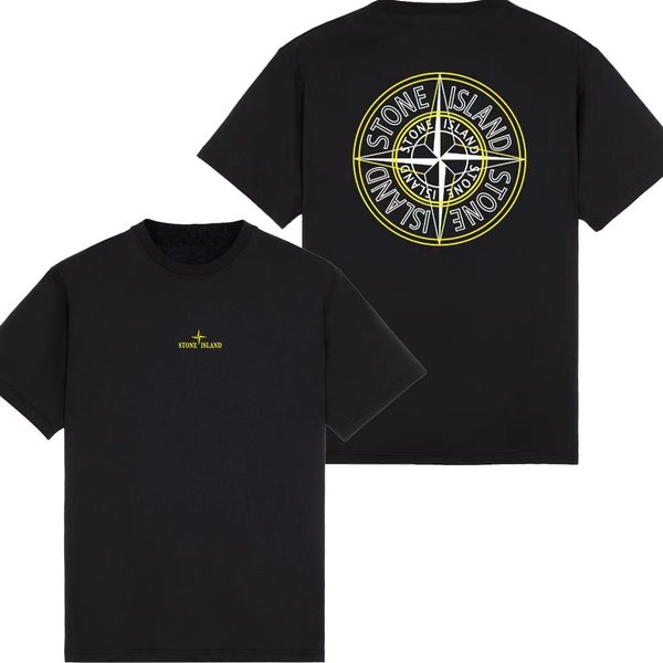 Camiseta Casual De AlgodóN Para Verano Mujeres Hombres 2026 Moda Manga Corta Oversize Y2K CóModa Transpirable Ropa Femenina Masculina L Negro-image