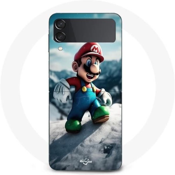 Funda - Maniacase - Galaxy Z Flip3 - Super Mario Bros - Flexible - Mixta-image