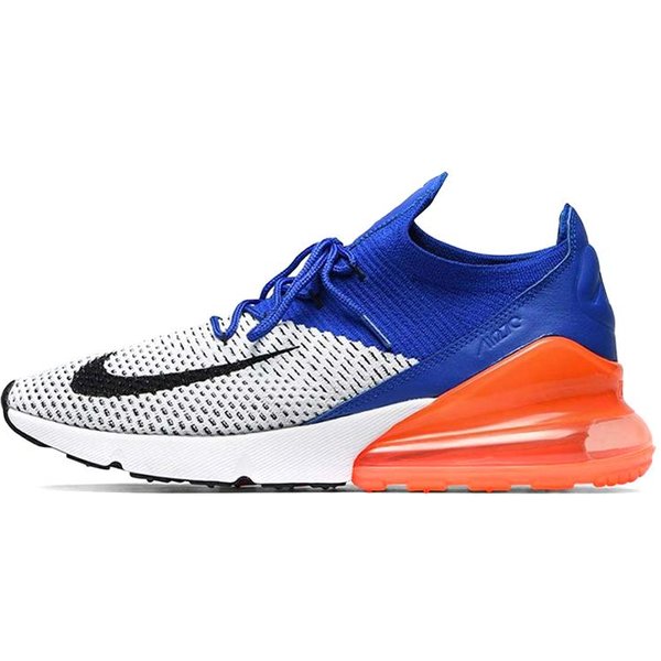Nike Air Max 270 Flyknit Azul Racer Carmesí Total AO1023-101 44 Blue-image