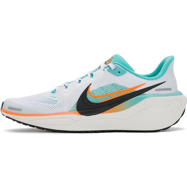 Zapatillas Nike Air Zoom Pegasus 41 GS Blanco Menta Naranja Para NiñOs Summit-White Negro HM3724-101 36.5 White-image