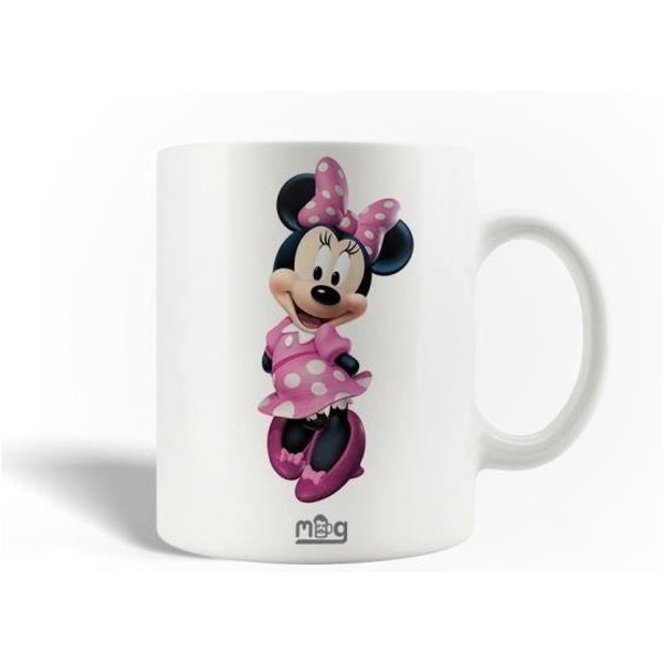 Taza - Minnie Mouse - Rosa - CeráMica - 30Cl - Apta Para Lavavajillas-image