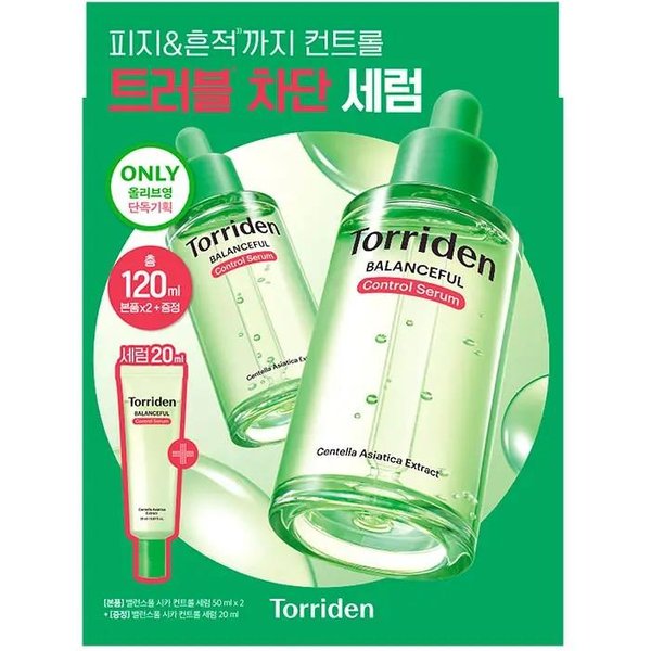 Torriden SéRum Controlador Cica Balanceful Set De Recarga Limitado (50Ml + Recarga 50Ml + 10 Discos)-image