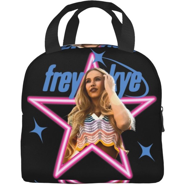 Freya Skye Cantante Producto Bolsa De Almuerzo Aislada Para Almacenamiento En Oficina Cajas De Comida Refrigerador TéRmico PortáTil Cajas De Almuerzo Option 1-image