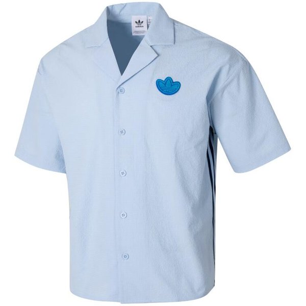Adidas Originals Wygodna OddychająCa Koszulka Polo MęSka Top Niebieski JI7230 M White-image
