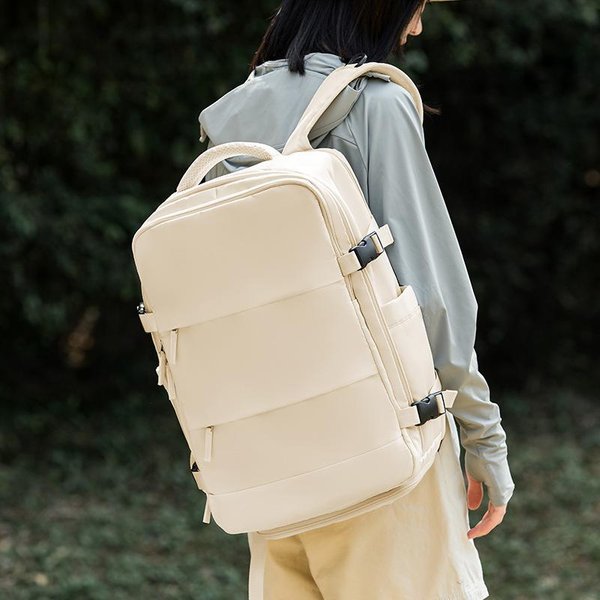 Mochila Para Hombres Y Mujeres Mochila De Viaje Para Ordenador Mochila Escolar Mochila Multifuncional Bolso De Hombre-image