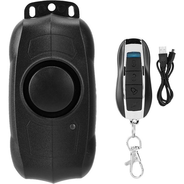 Rower Motocykl Bezprzewodowy Pilot Zdalnego Sterowania ŁAdowanie USB Alarm Wibracyjny ZabezpieczająCy Sygnalizator AntykradzieżOwy-image