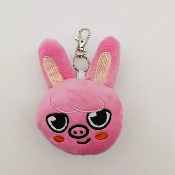 20-50 Cm Kpop Skzoo Pluszowa Zabawka Wolfchan Kawaii KreskóWkowe Pluszowe ZwierząTko Lalka Poduszka Do Spania Dla Dzieci NiemowląT Prezent Pink-image